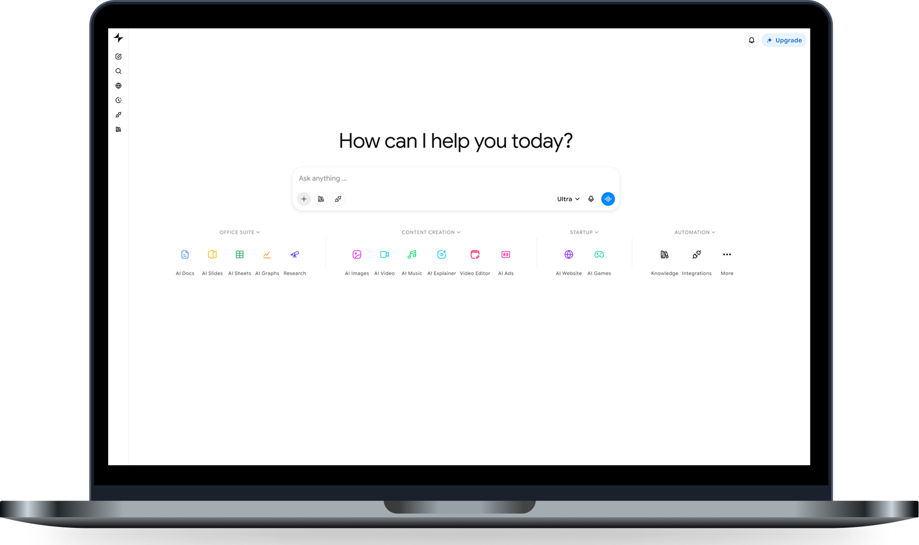 Chatly desktop app on a Mac