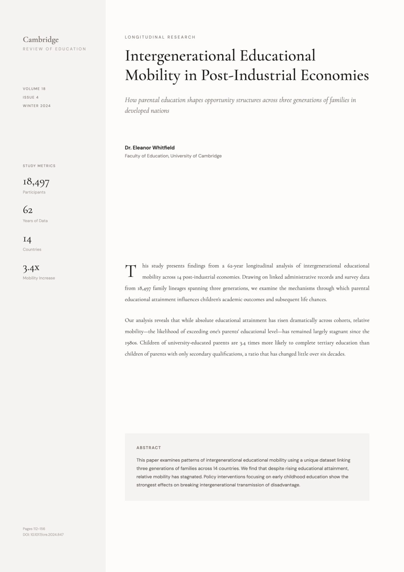 Post Industrial Economies