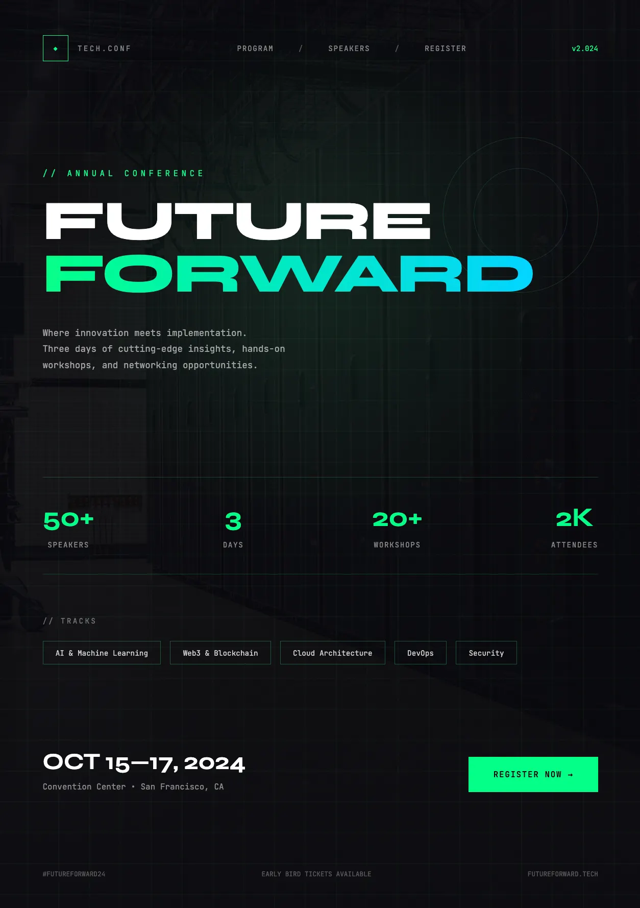Tech futuristic