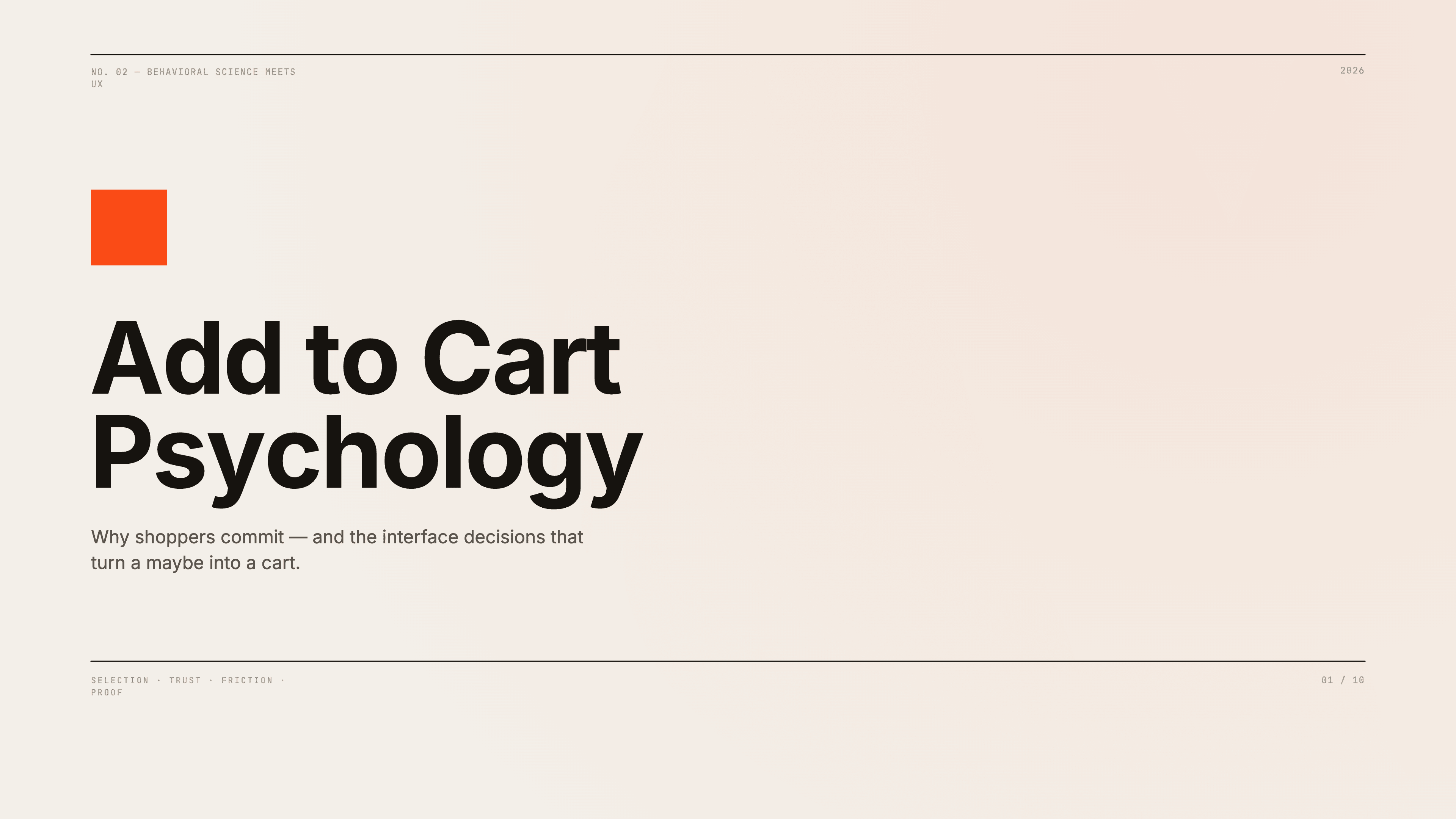 Add to Cart Psychology